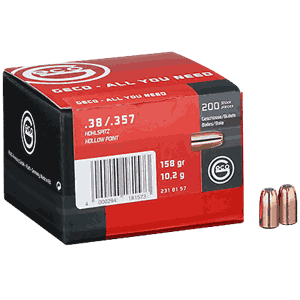 Kule Geco HP .38/357 Mag 158grs 200Pk