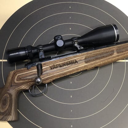 Ny kikkert på våpenet innjustering og innskyting