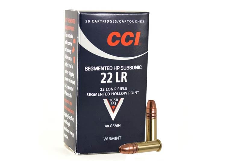 Cci 22 Lr Segmented Subsonic 40Gr Hp 50Pk Våpensmia