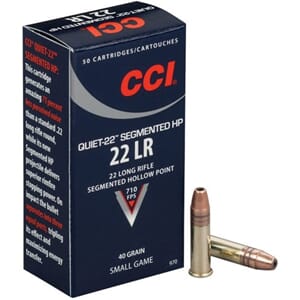 Cci 22Lr Segmented Quiet Hp40Grs