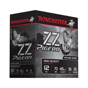 Winchester Zz Pigeon 12/70 #4 36G
