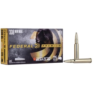 Federal Premium .338 Win.Mag. 225 Trophy Bonded B.C
