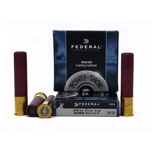 Power Shok Rifled Slug 410 Federal