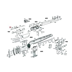 Sauer 200 Str Sylinderstift Tennstempel S101