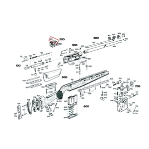 Sauer 200 Str Festeskrue For Busk Diopter S201