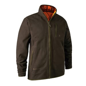 Gamekeeper Reversible Fleece Jacket Orange GH Camo