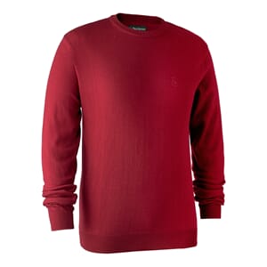 Kingston Knit w. O-neck Red Red