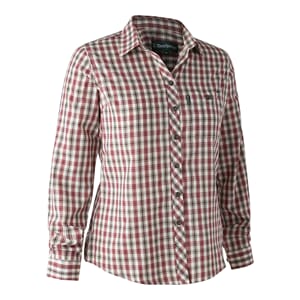 Lady Maxine Shirt Red Check Red Check