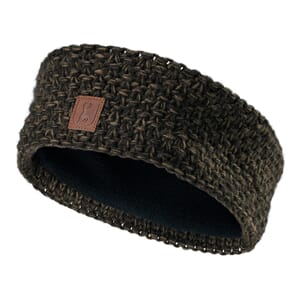 Lady Knitted Headband Art green  one size