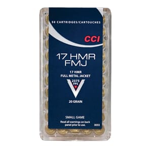 Cci 17 Hmr Fmj 20Gr