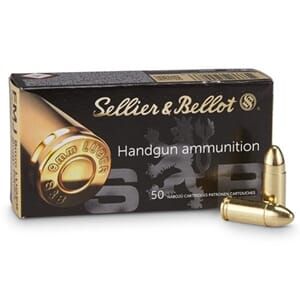 S&B 9mm Luger 124 FMJ