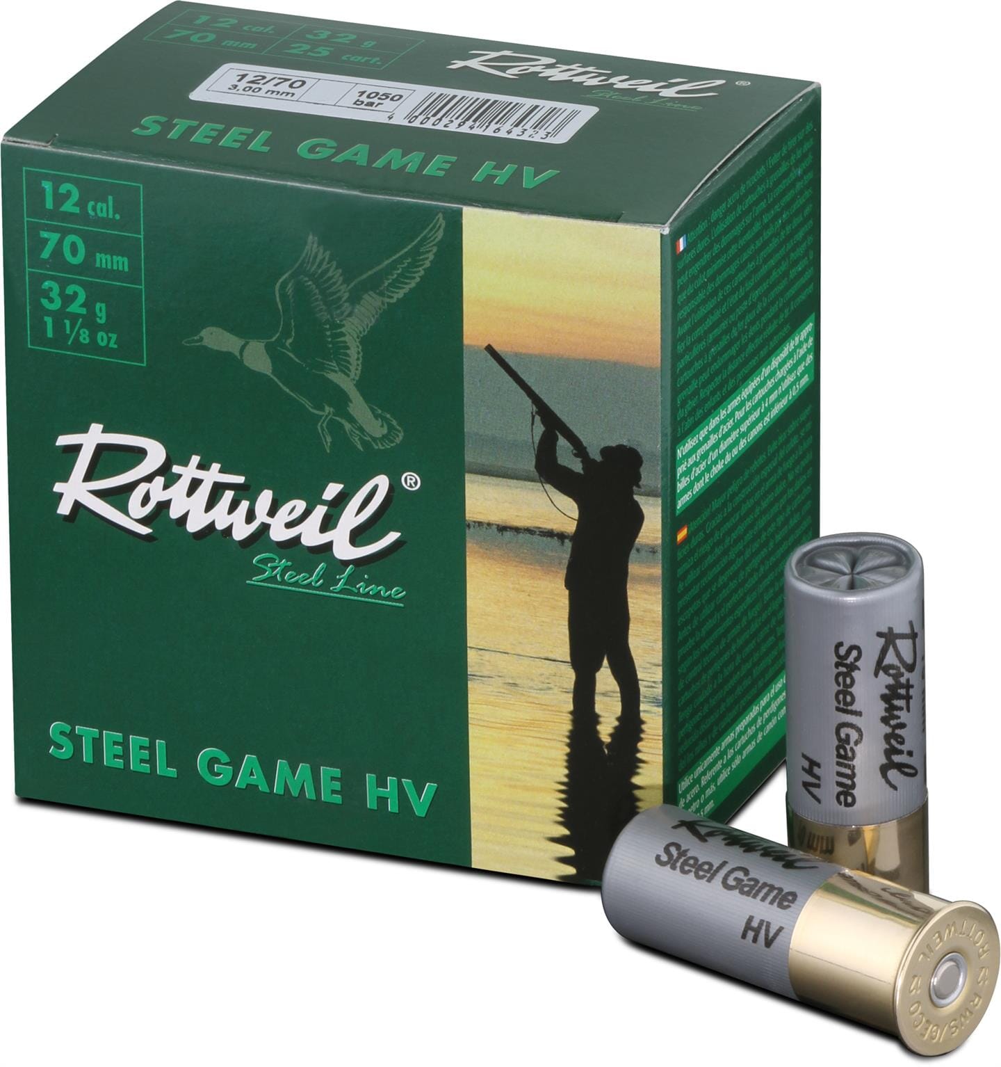 Rottweil Steel Game HV 12/70 32Gr - Våpensmia