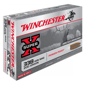 Winchester Power Point 338WM 200grs