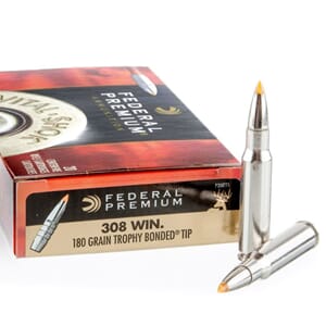 Federal Premium Trophy Bonded Tip 308Win 180Grs