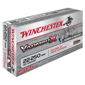 Winchester 22-250 Rem Varmint X 55gr