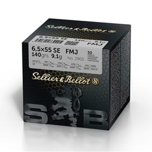 Sellier & Bellot 6,5x55 140gr FMJ